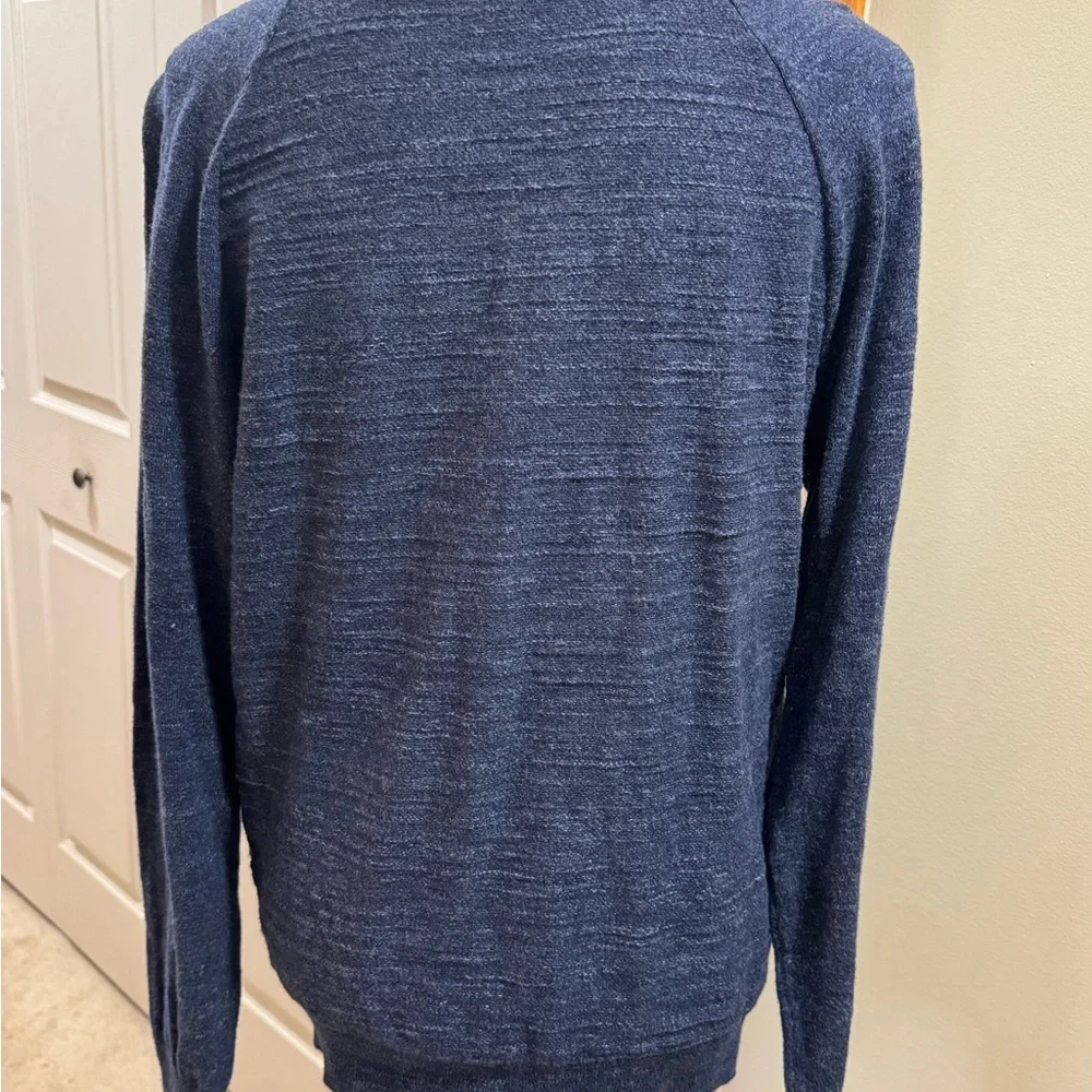 J. Crew Navy Blue Crew Neck Sweater